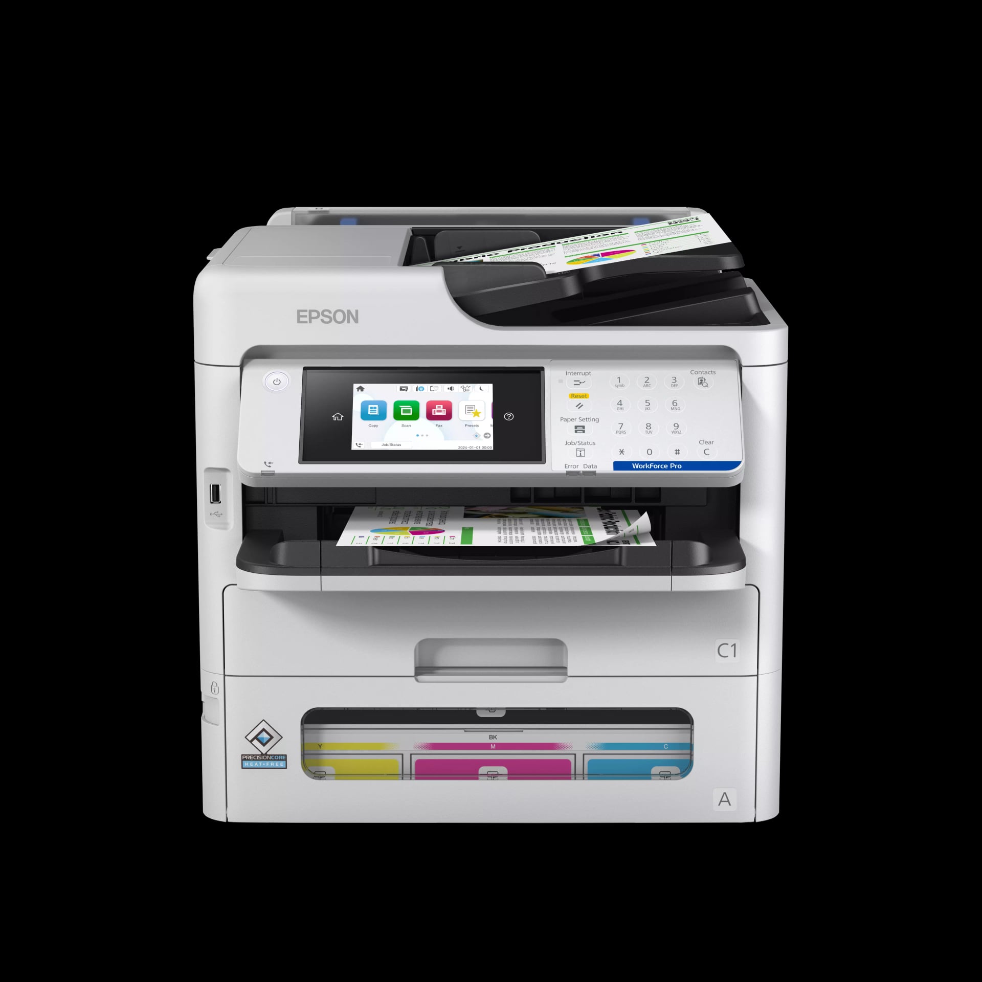 Epson WorkForce Pro EM-C800RDWF, Ansicht 1
